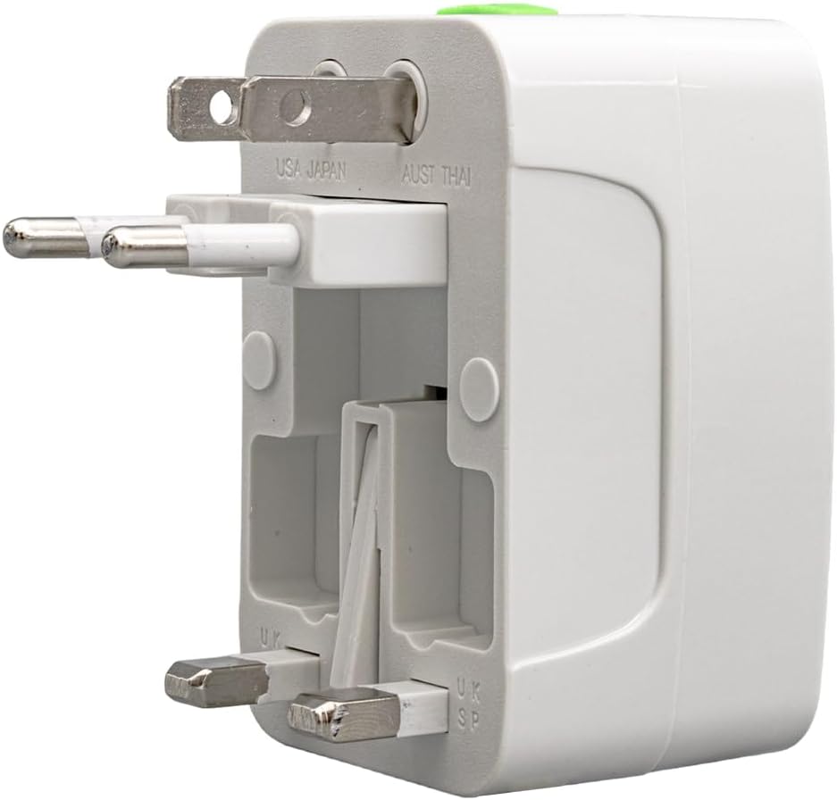Universal Travel Adapter – UK, US & Europe Plugs