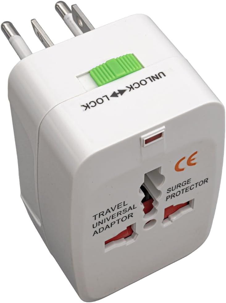 Universal Travel Adapter – UK, US & Europe Plugs