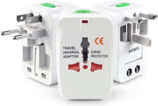 Universal Travel Adapter – UK, US & Europe Plugs