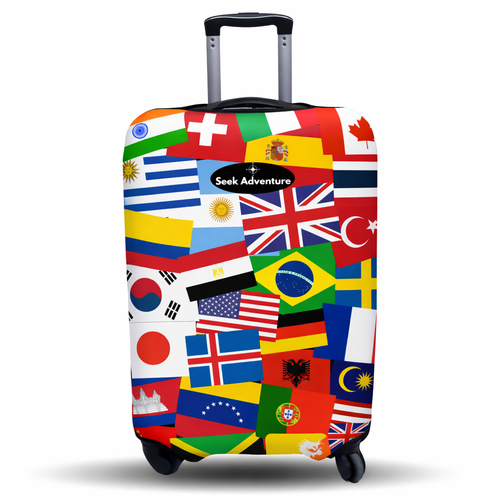 SUITCASE COVER "FLAGS"