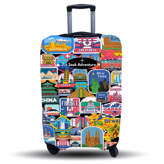 SUITCASE COVER "LANDMARKS"